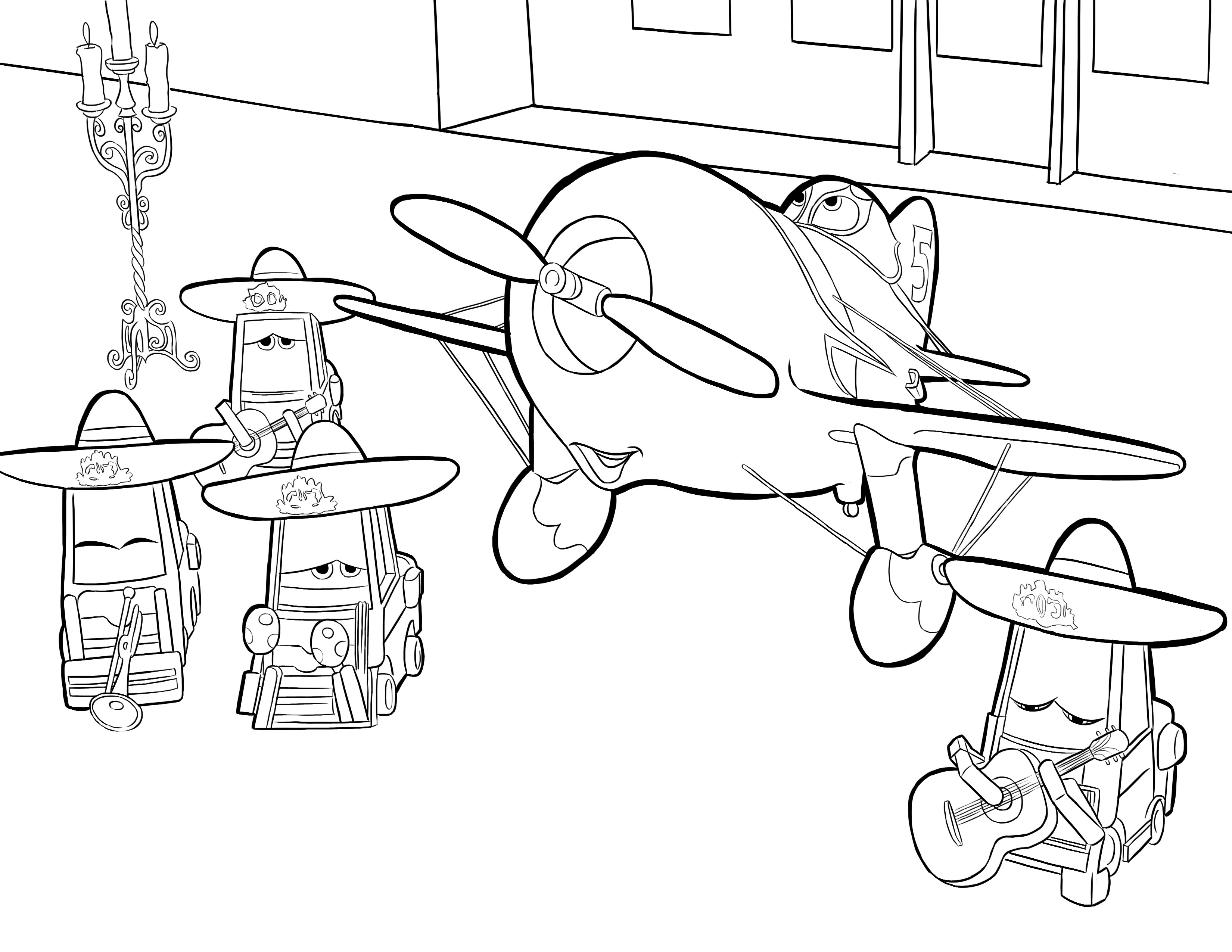 Dusty Crophopper Coloring Pages 3300x2550 Dusty Crophopper Coloring Pages