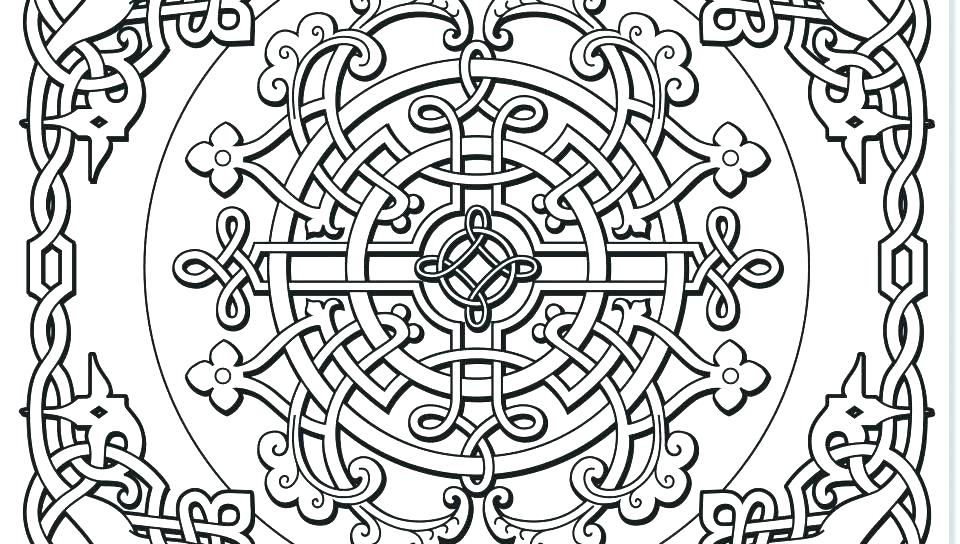 960x544 Celtic Coloring Pages For Adults Coloring Pages For Adults Mandala