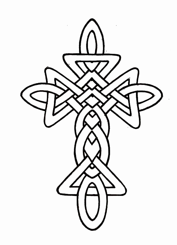 Celtic Coloring Pages Leversetdujourfo Cross And Heart Coloring 600x828 Celtic Coloring Pages Leversetdujourfo Cross And Heart Coloring