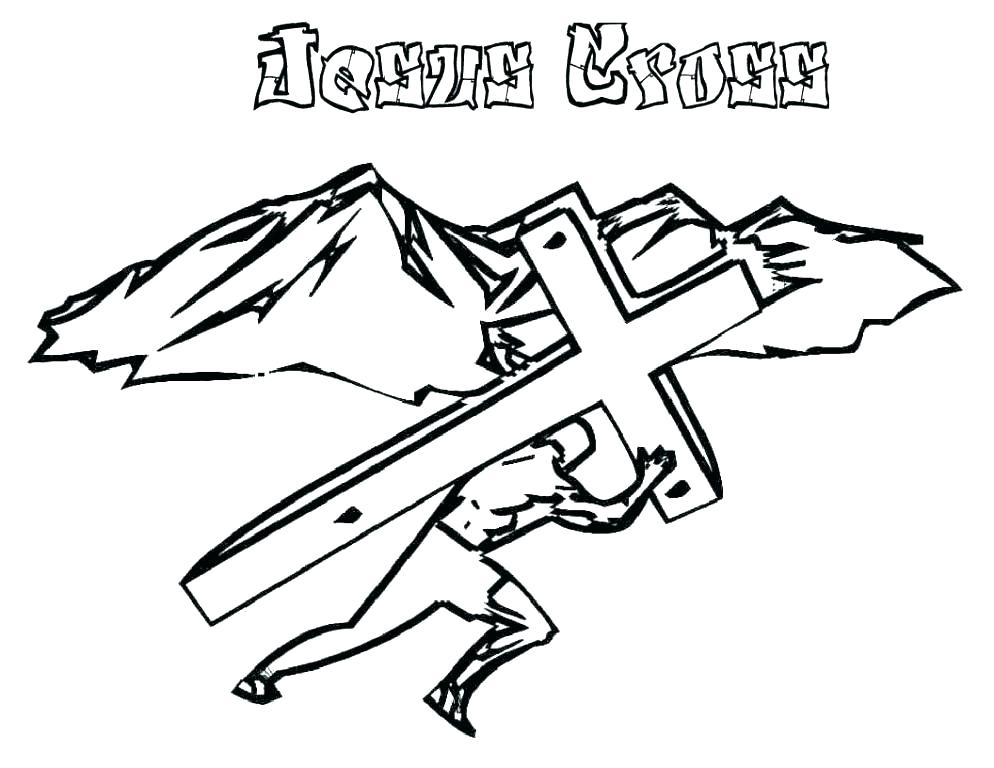Cross Coloring Pages Printable Image Of Free Religious For Adults 994x768 Cross Coloring Pages Printable Image Of Free Religious For Adults