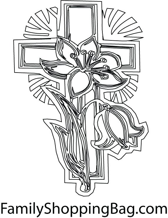 Cross Coloring Pictures Coloring Pages Crosses Jesus Died On 571x739 Cross Coloring Pictures Coloring Pages Crosses Jesus Died On