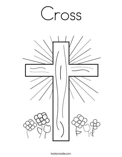 Cross Coloring Page 468x605 Cross Coloring Page