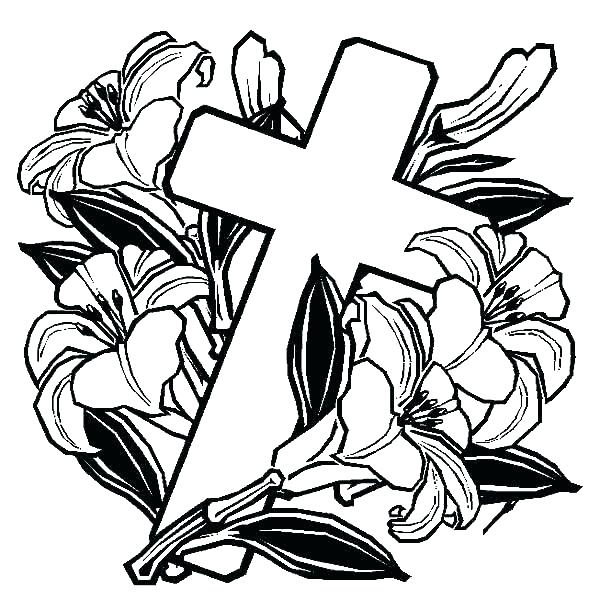 600x600 Coloring Pages Crosses Cross Coloring Pages Crosses Coloring Pages
