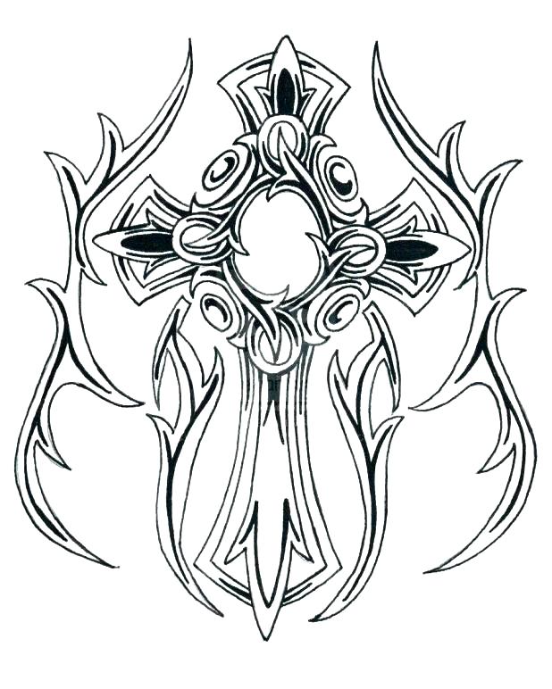 618x772 Cross Coloring Page Cross Coloring Page Celtic Cross Coloring