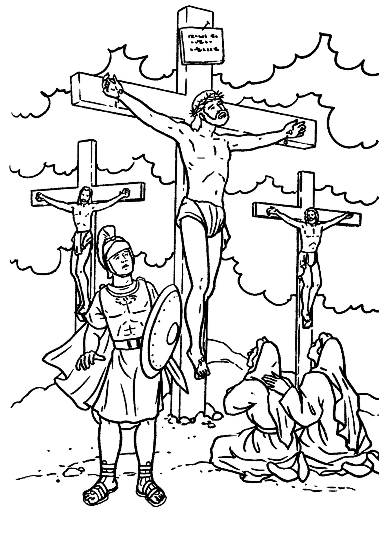 1306x1840 Enjoyable Cross Coloring Pages 2 To Print For Kids Adults
