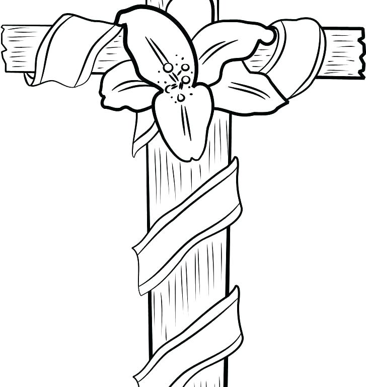 Cross Coloring Pages Printable 727x768 Cross Coloring Pages Printable