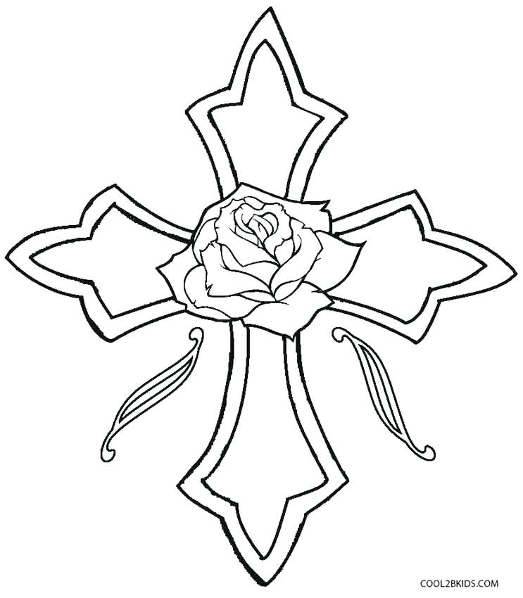 743x850 Coloring Pages Of A Cross Coloring Pages Of A Cross Related Post