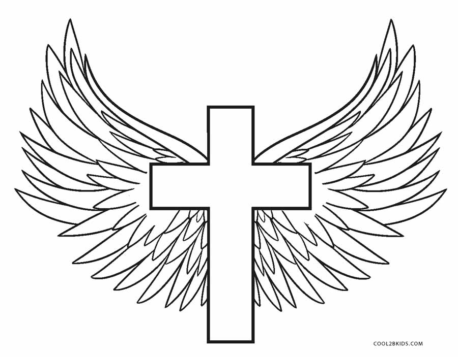 900x703 Free Printable Cross Coloring Pages For Kids Cool2bkids