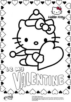 236x339 29 Valentine's Day Coloring Pages To Print For Kids Free