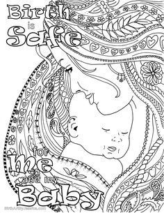 236x305 Baby Coloring Page Birth Babies, Doula And Birth
