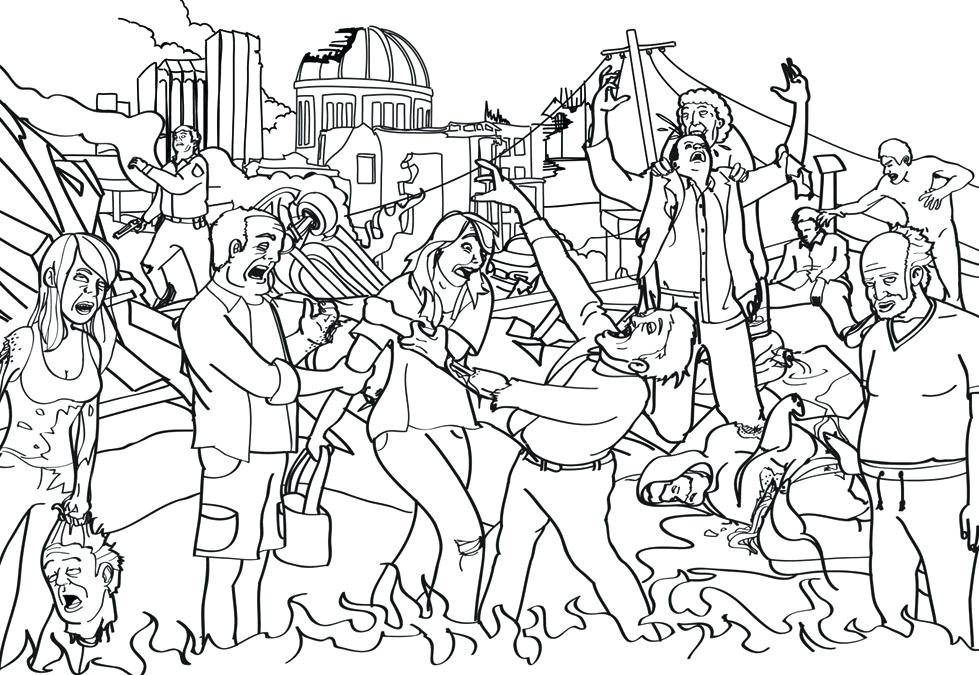 Walking Dead Coloring Book Also Free Walking Dead Coloring Pages 979x675 Walking Dead Coloring Book Also Free Walking Dead Coloring Pages