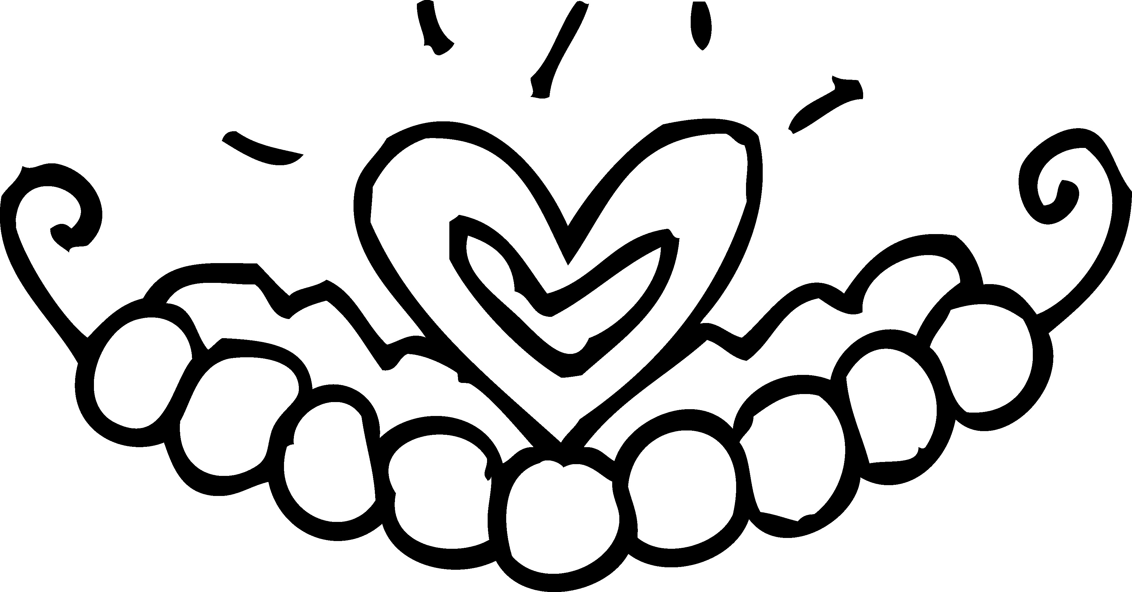 Crown Coloring Pages 3663x1917 Crown Coloring Pages