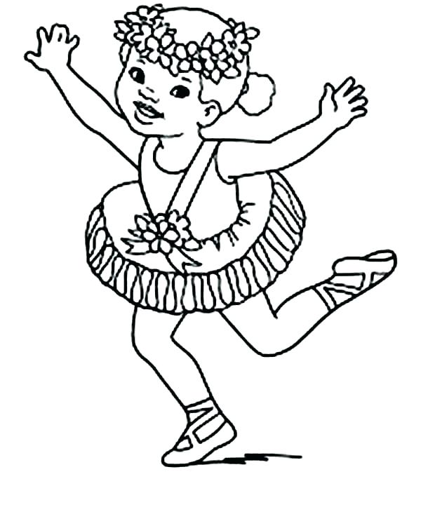 Crown Coloring Page Flower Crown Coloring Page Ballerina Wearing 600x733 Crown Coloring Page Flower Crown Coloring Page Ballerina Wearing