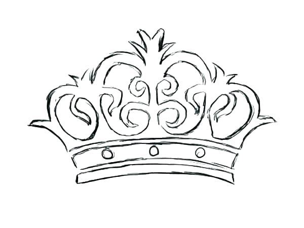 600x450 Crown Coloring Pages Princess Crown Coloring Pages Printable Crown