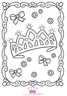 236x337 Top 30 Free Printable Crown Coloring Pages Online Journaling