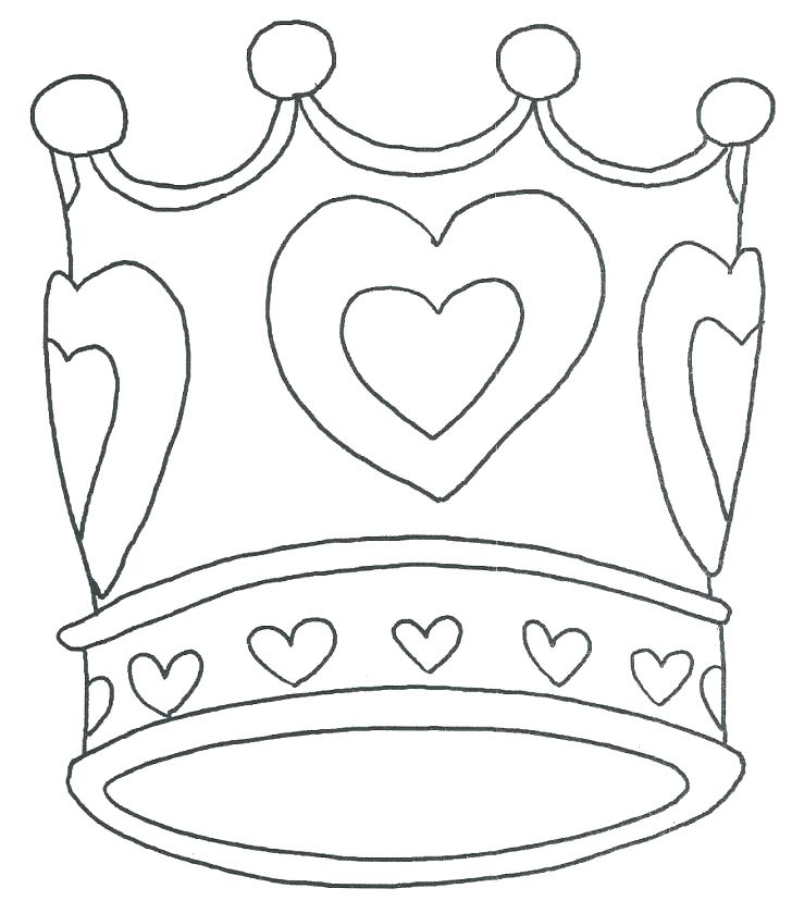 728x839 Coloring Pages Princesses Princess Crown Coloring Page Tiara