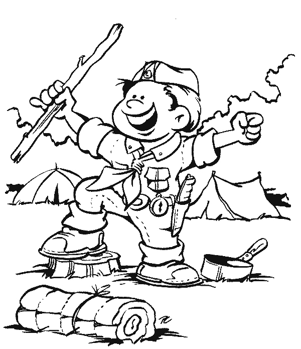 Cub Scout Coloring Pages