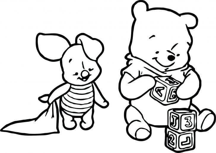 Coloring Pages For Kids Pdf Baby Piglet The Pooh Play Cube Page 728x515 Coloring Pages For Kids Pdf Baby Piglet The Pooh Play Cube Page