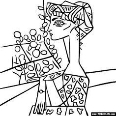236x236 Picasso Drawing Picasso Paintings At Picasso Coloring Pages