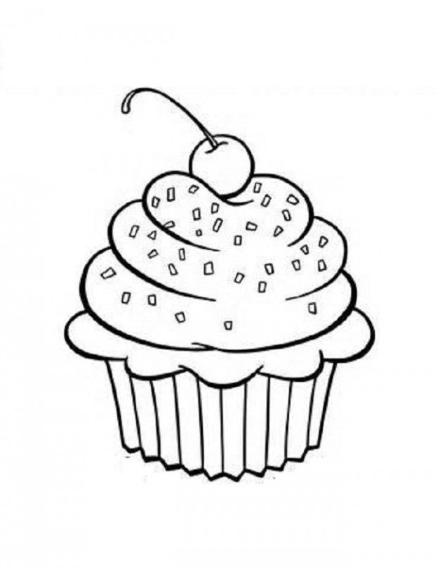 624x806 Free Printable Cupcake Coloring Pages For Kids Free Printable
