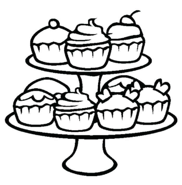 700x713 Coloring Pages For Kids Cupcake Coloring Pages Kids Cute Coloring