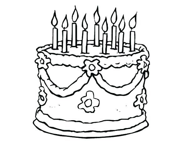Cake Coloring Pictures Cupcake Coloring Pages Cake Coloring Page 600x464 Cake Coloring Pictures Cupcake Coloring Pages Cake Coloring Page