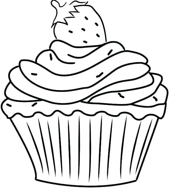 Coloring Pages Of Cupcakes Coloring Page Click To See Printable 580x669 Coloring Pages Of Cupcakes Coloring Page Click To See Printable