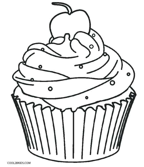 564x654 Cupcake Color Page Cupcake Coloring Page Shopkins Cupcake Queen