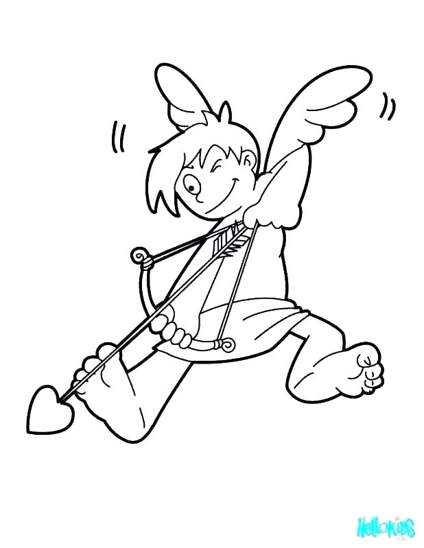 618x799 Cupid Coloring Sheets Cupid Coloring Sheets Cupid Coloring Page