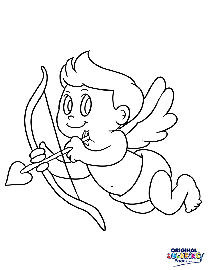 Cupid Printable Coloring Pages Wagashiya 815x1056 Cupid Printable Coloring Pages Wagashiya
