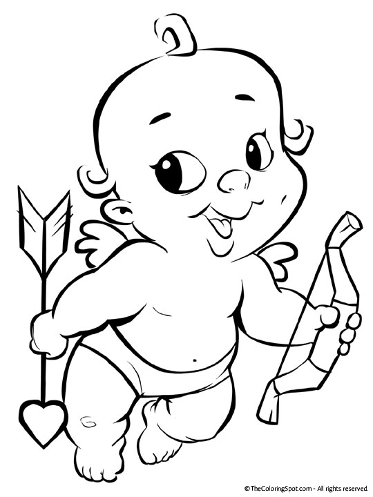 Baby Cupid Valentine Coloring Pages Marketing Plan 540x720 Baby Cupid Valentine Coloring Pages Marketing Plan