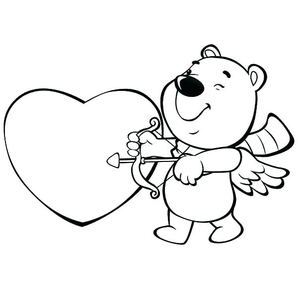 Valentine Cupid Coloring Pages Help You Celebrate Valentines Day 600x600 Valentine Cupid Coloring Pages Help You Celebrate Valentines Day