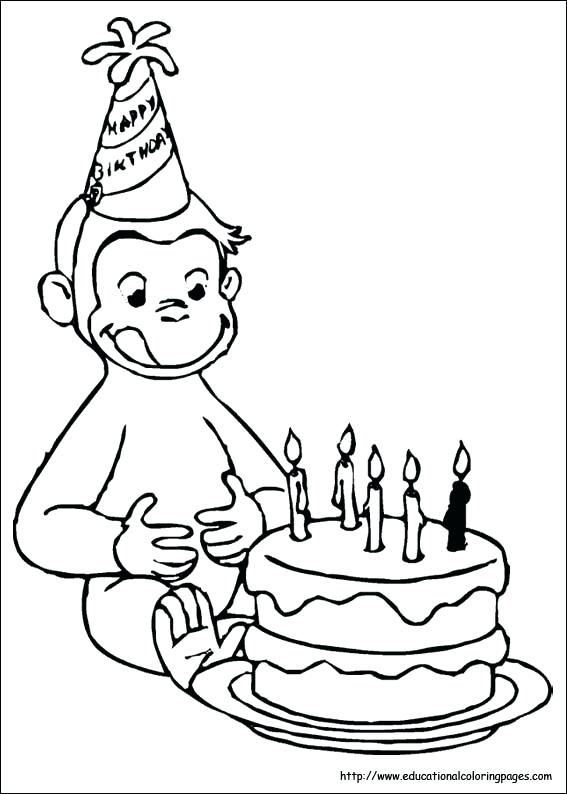 Curious George Coloring Pages Printable Curious Coloring Pages 567x794 Curious George Coloring Pages Printable Curious Coloring Pages