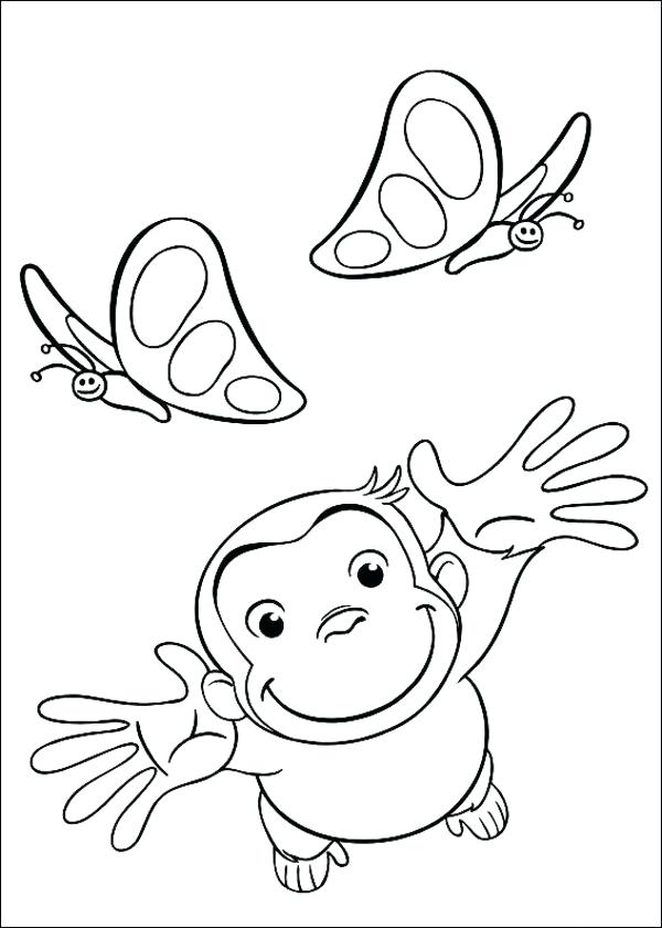 600x840 Curious George Free Printables Curious George Coloring Pages Photo