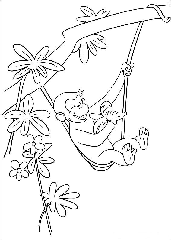 567x794 Kids N 30 Coloring Pages Of Curious George
