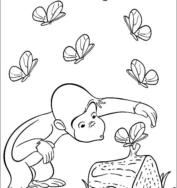 Curious George Coloring Pages Download Coloring Pages 567x600 Curious George Coloring Pages Download Coloring Pages