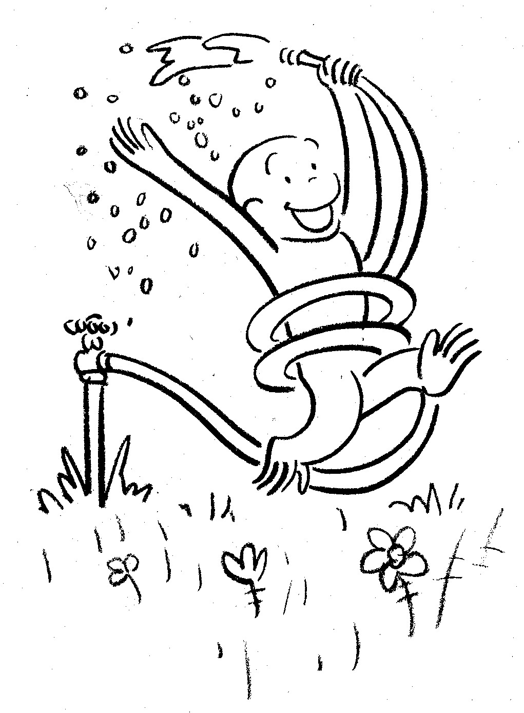 Free Curious George Coloring Pages For Kids 1021x1389 Free Curious George Coloring Pages For Kids