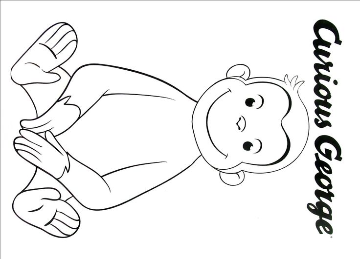 736x531 Curious George Going To The Circus Printable Coloring Book Page