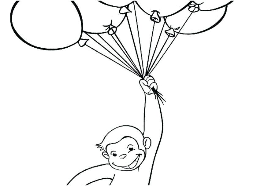 Curious George Printable Coloring Pages at GetColorings.com | Free ...