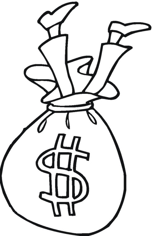 Money Coins Coloring Pages 716449 494x760 Money Coins Coloring Pages 716449