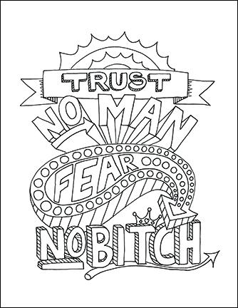 334x432 Swear Word Coloring Pages Together With Free F Word Coloring Pages