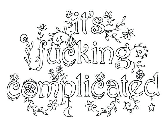 570x441 Swear Word Coloring Pages Or Zoom 46 Curse Word Coloring Pages