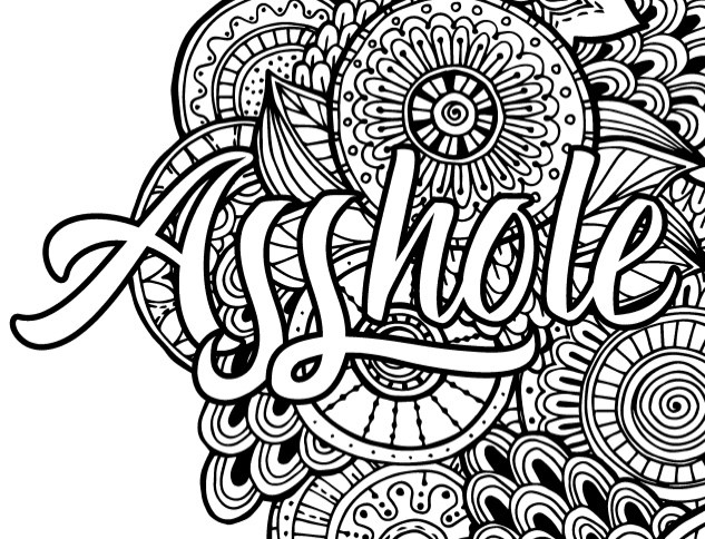 Adult Curse Word Coloring Book Stunning Design 633x484 Adult Curse Word Coloring Book Stunning Design