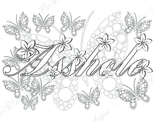 Swear Word Coloring Pages For Adults Elegant Free And Adult Page 510x405 Swear Word Coloring Pages For Adults Elegant Free And Adult Page
