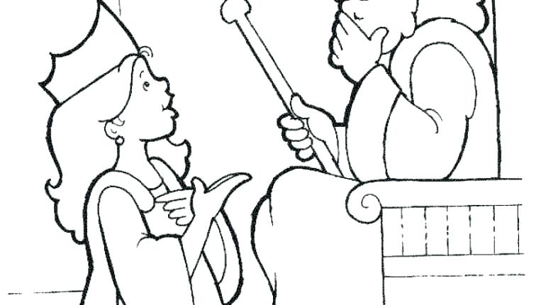 Queen Coloring Page A Queen Standing Of Curtain Coloring Pages 770x430 Queen Coloring Page A Queen Standing Of Curtain Coloring Pages