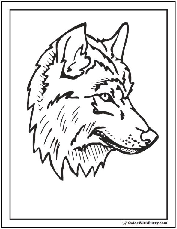 Realistic Wolf Coloring Pages Wolf Coloring Pages Print 590x762 Realistic Wolf Coloring Pages Wolf Coloring Pages Print