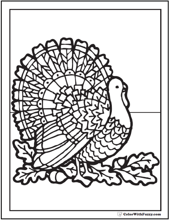 Thanksgiving Coloring Pages Customize A Pdf 590x762 Thanksgiving Coloring Pages Customize A Pdf