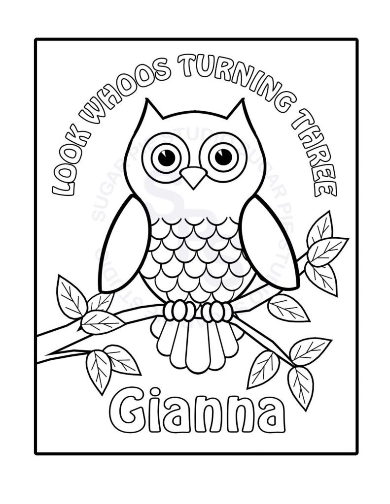 791x1024 Personalized Coloring Pages 2886 Personalized Coloring Pages