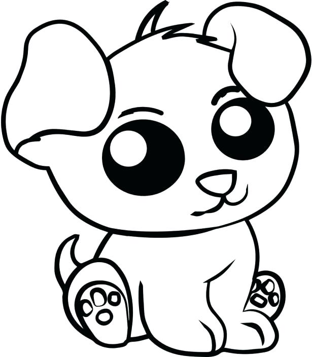615x704 Baby Animal Coloring Pages