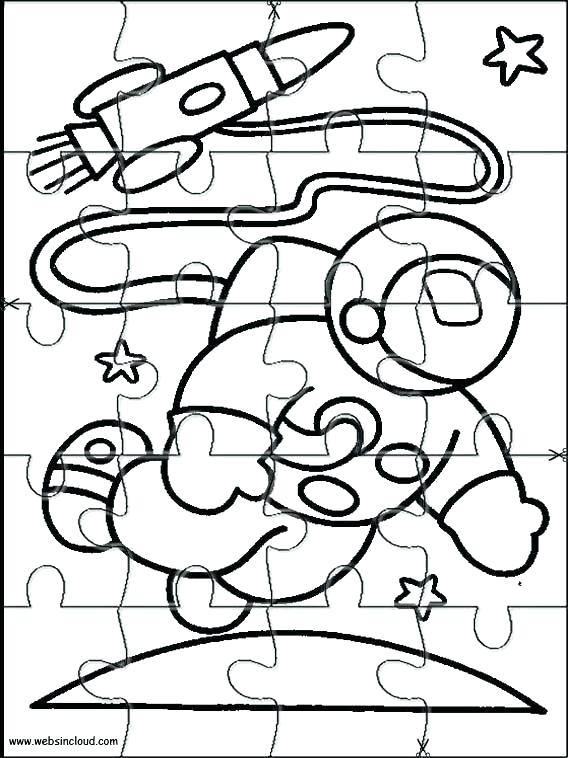 568x758 Autism Puzzle Ribbon Coloring Page Kids Coloring Cut Out Coloring